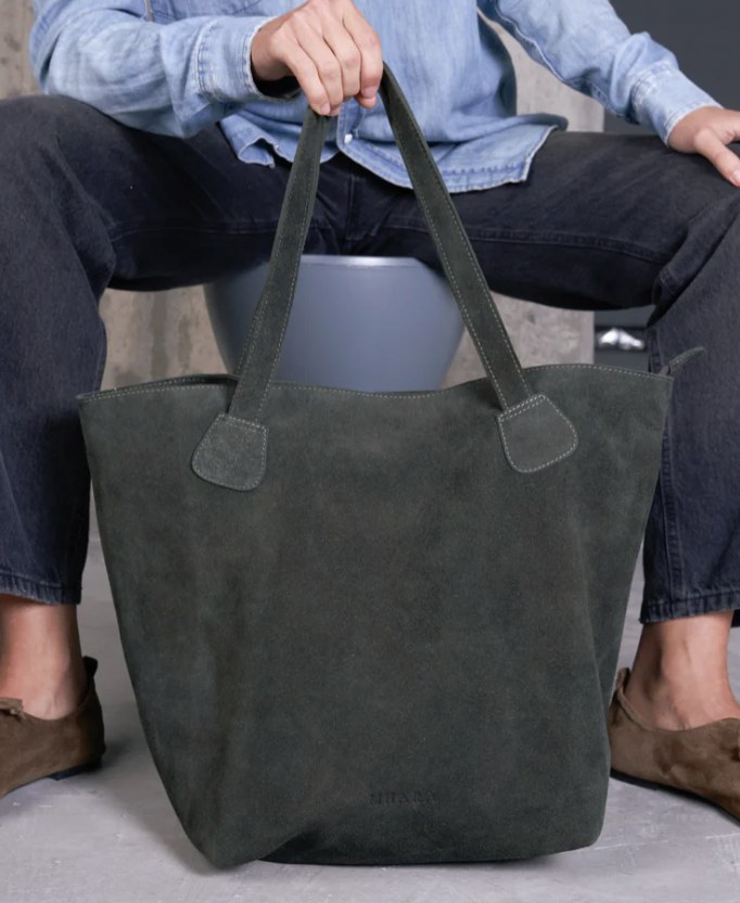 Laptop Tote — Green-Pine — 1