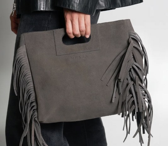 Fringe Bag — Dusky — 1
