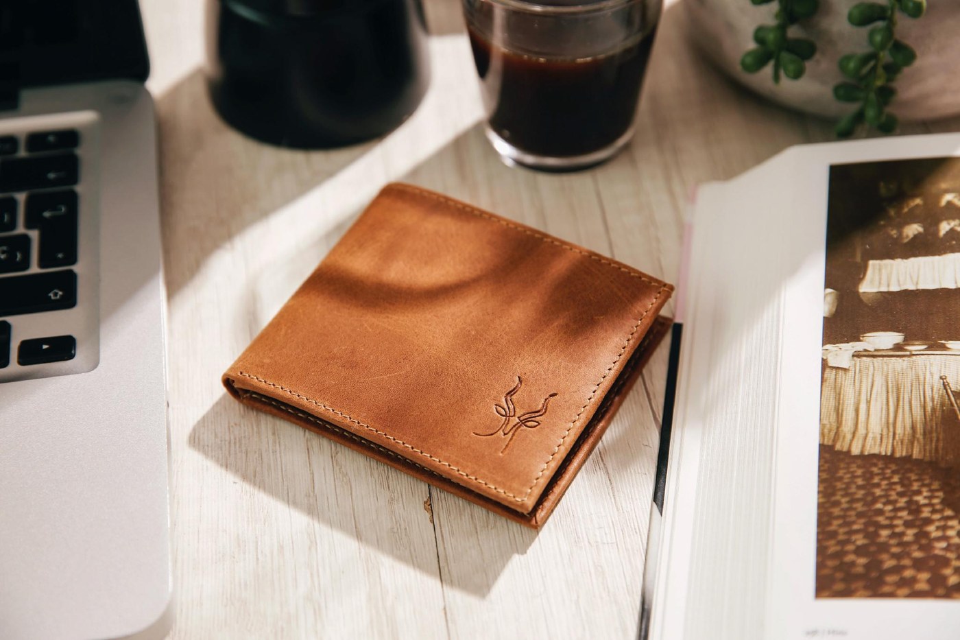 Bi-Fold Wallet — Honey — 1